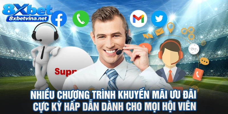 Nhiều chương trình khuyến mãi ưu đãi cực kỳ hấp dẫn dành cho mọi hội viên